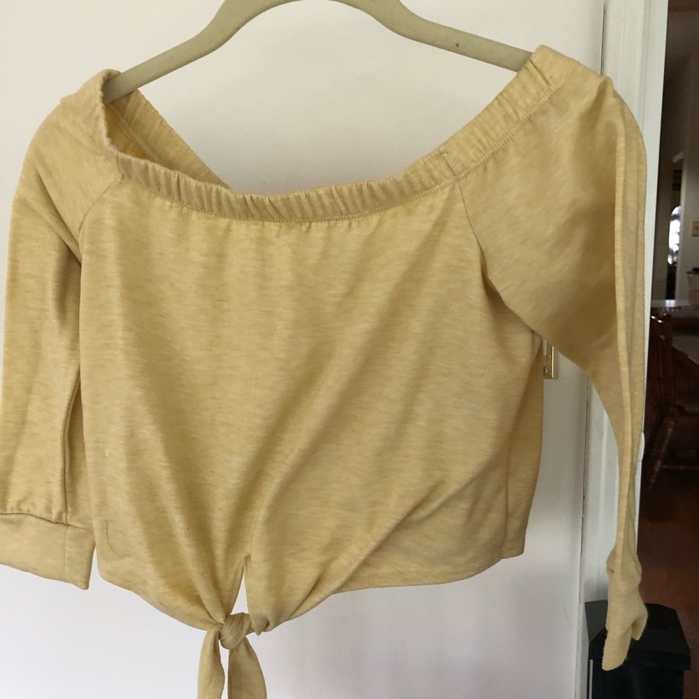 Off the shoulder top